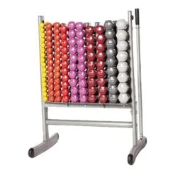 OLIVE O'LIVE Dumbbell Rack 10 Vinyl Bases