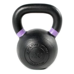 OLIVE O'LIVE Iron Kettlebell 20 Kg Black Lilac