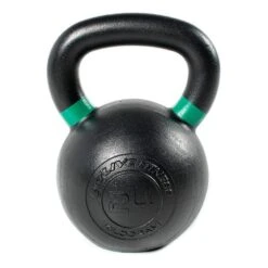 OLIVE O'LIVE Iron 24 Kg Kettlebell Black Green