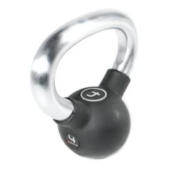 OLIVE O'LIVE 4 Kg Rubber Kettlebell Black Grey