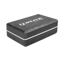 OLIVE O'LIVE Yoga Block 15.5 X 7.5 X 23 Cm Black
