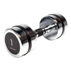 OLIVE O'LIVE Chrome Dumbbells 1 Kg (Pair)
