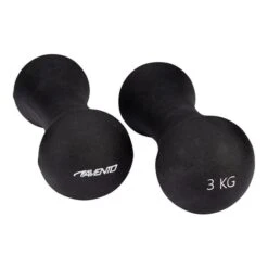 Avento Dumbbells 3 Kg Black (Pair)