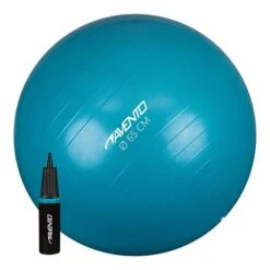 Avento Pilates Ball 65 Cm + Air Pump Blue
