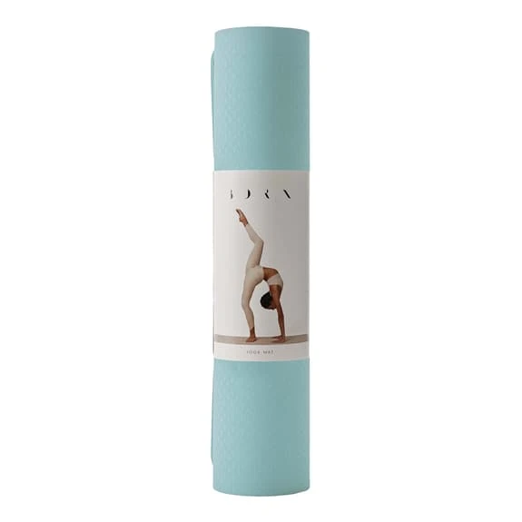 Born Living Yoga Wave 6 Mm Mat Blue