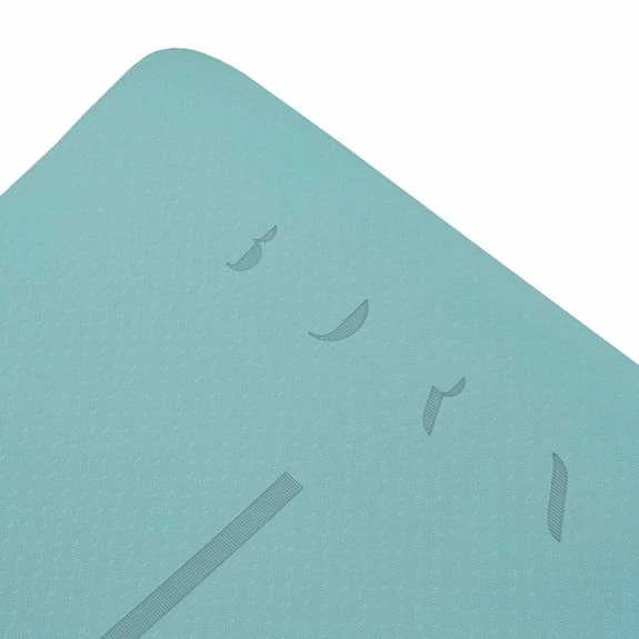 Born Living Yoga Wave 6 Mm Mat Blue - Image 2