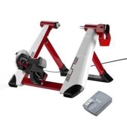 Elite Novo Force Elastogel Turbo Trainer + Elite Misuro B+ Bluetooth/ANT+ Sensor Pack