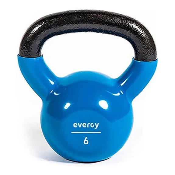 Evergy Fitness Studio Home 6 Kg Kettlebell Blue