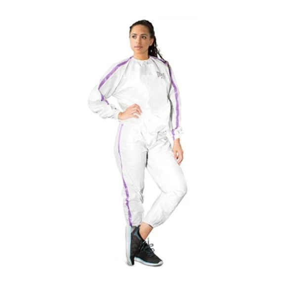 Everlast Everfresh Sauna Suit S/M White Purple Women