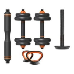 FED Xiaomi 10 Kg Barbell, Discs And Kettlebell Set