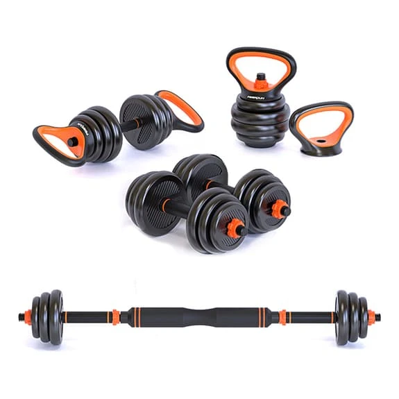 FED Xiaomi 20 Kg Barbell, Discs And Kettlebell Set - Image 2