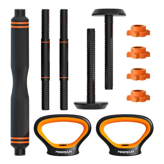 FED Xiaomi 20 Kg Barbell, Discs And Kettlebell Set - Image 3