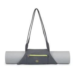 Mat Bag Gaiam On The Go Carrier Grey