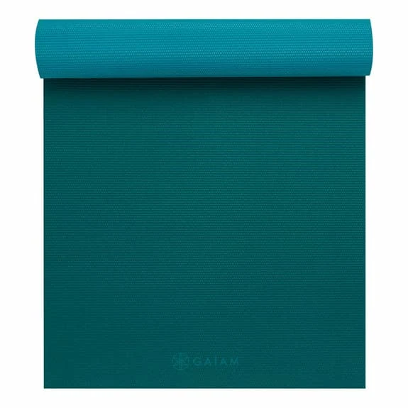 Gaiam Turquoise Sea Classic Yoga 4 Mm Mat Turquoise Blue Green Turquoise - Image 2