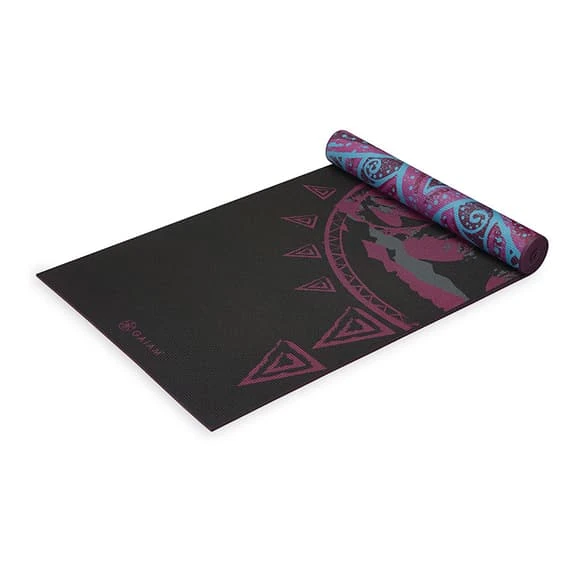 Mat Gaiam Reversible Be Free 6 Mm Lilac Blue - Image 2
