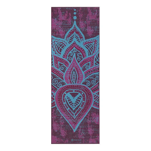 Mat Gaiam Reversible Be Free 6 Mm Lilac Blue - Image 3
