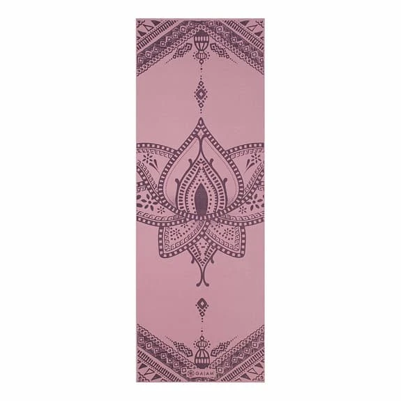 Gaiam Premium Reversible Inner 6 Mm Mat Pink Lilac