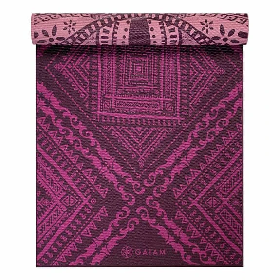 Gaiam Premium Reversible Inner 6 Mm Mat Pink Lilac - Image 4