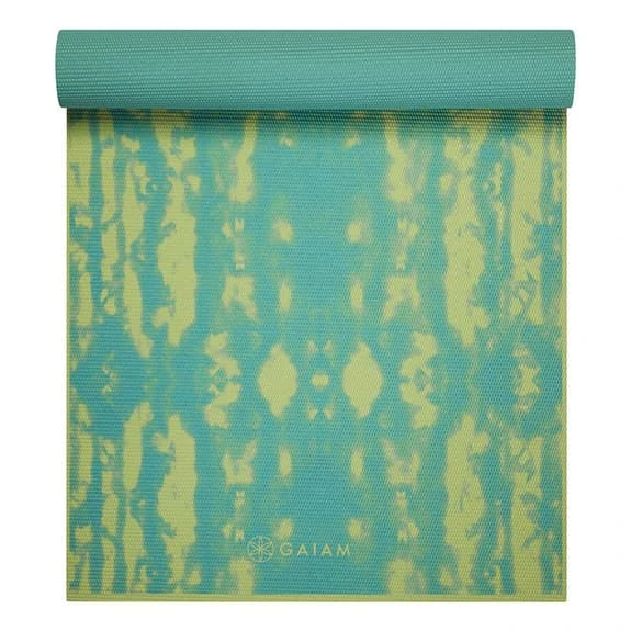 Mat Gaiam Reversible Lotus 6 Mm Blue Green - Image 5