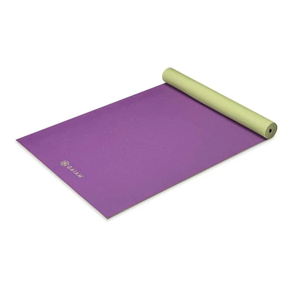 Gaiam Classic 2 Yoga Colour 4 Mm Mat Lilac Green - Image 2