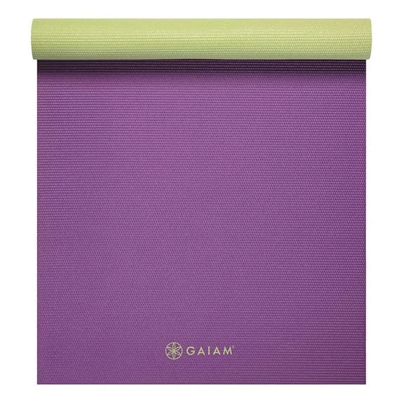 Gaiam Classic 2 Yoga Colour 4 Mm Mat Lilac Green - Image 3
