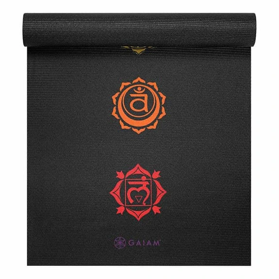 Gaiam Chakra Premium 6 Mm Mat Black