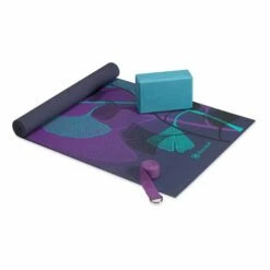 Gaiam Beginers Yoga Lily Shadow Kit Blue Lilac