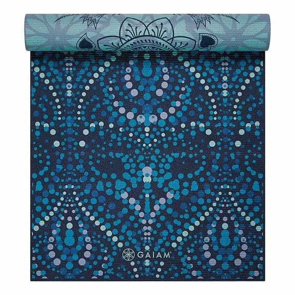 Mat Gaiam Reversible Mystic Sky 6 Mm Blue - Image 4
