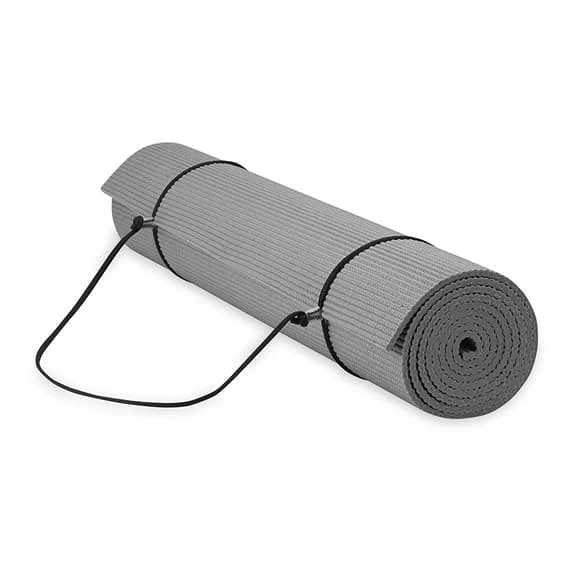 Mat Gaiam Essentials 6mm Grey - Image 4