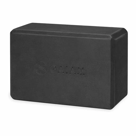 Gaiam Printed Yoga Block Black - Image 2