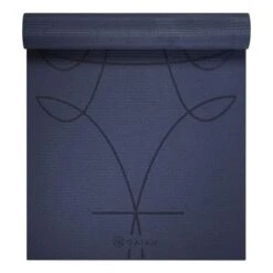Mat Gaiam Alignment 6 Mm Navy Blue