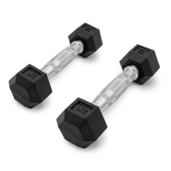 Leffort 1 Kg Hexagonal Dumbbells (Pair)