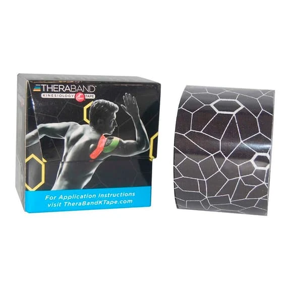 Muscle Tape Thera-Band Kinesiology Tape Standard 5cmx5m Black