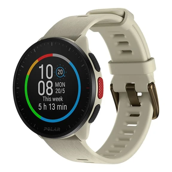 Polar Pacer GPS Heart Rate Monitor Off White