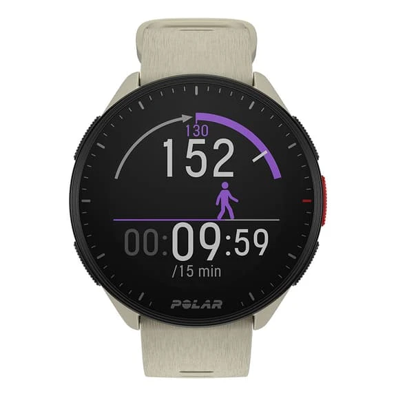 Polar Pacer GPS Heart Rate Monitor Off White - Image 2