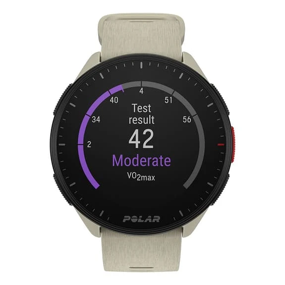 Polar Pacer GPS Heart Rate Monitor Off White - Image 4