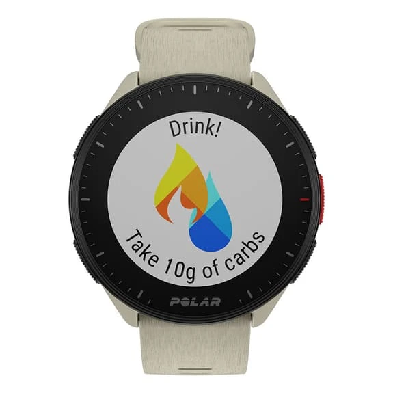 Polar Pacer GPS Heart Rate Monitor Off White - Image 6