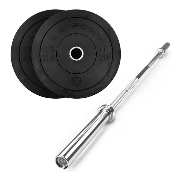 Leffort 20 Kg Bar And Discs Kit