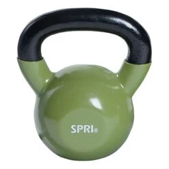 SPRI 13.6 Kg Kettlebell Light Green Black