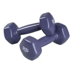 SPRI Deluxe Dumbbell 3.2 Kg Blue (pair)