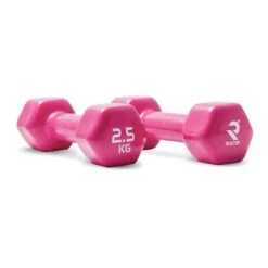 Ruster Studio Dumbbells 2.5 Kg Pink (Pair)