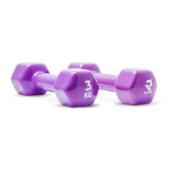 Ruster Studio Dumbbells 3 Kg Lilac (Pair)