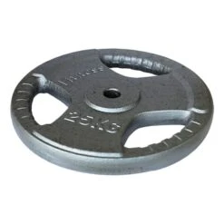 Softee Iron Disc With Grip 25 Kg Grey