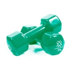 Evergy Fitness Studio Dumbbells 2 Kg Green (pair)