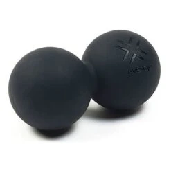 Evergy Fitness Double Massage Ball Black