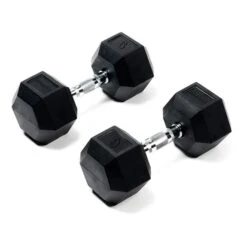Evergy Fitness Hexagonal Dumbbells 9 Kg (pair)