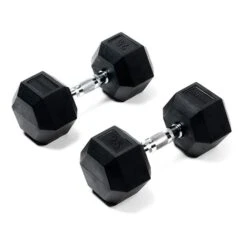 Evergy Fitness Hexagonal Dumbbells 25 Kg (pair)