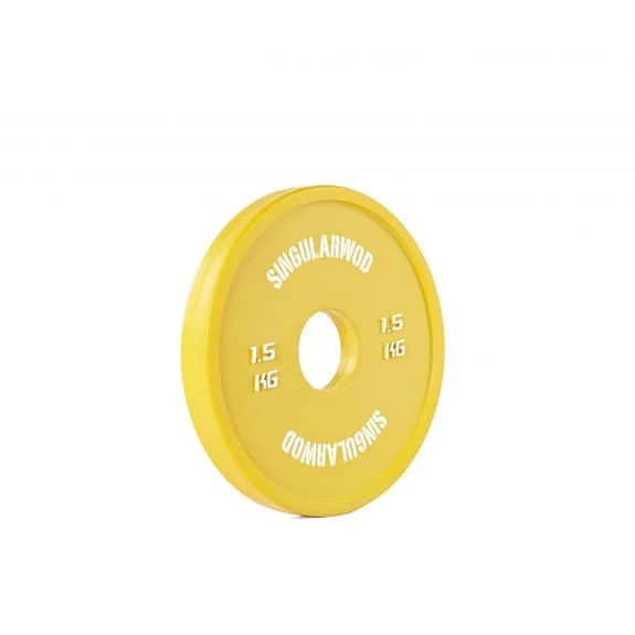 Singular WOD 1.5 Kg Olympic Disc Yellow