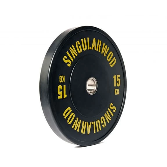 Singular WOD 15 Kg Disc Black Yellow