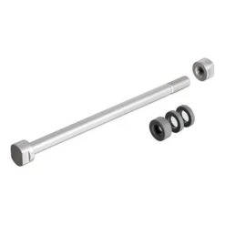 Tacx E-Thru 10mm Thru Axle Rear Wheel Silver